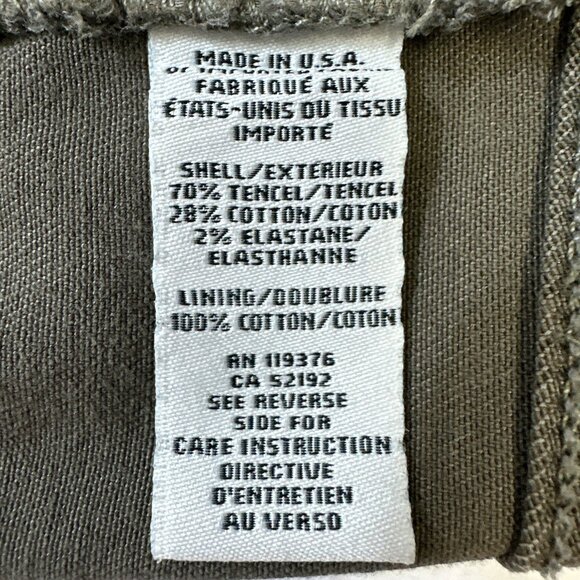 Helmut Lang Slouchy Skinny Pants Gray Cropped Women's sz 27 - Picture 12 of 16